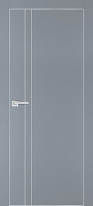 Товар Межкомнатная дверь ПХ-20  AL кромка с 4-х ст. Серый матовый